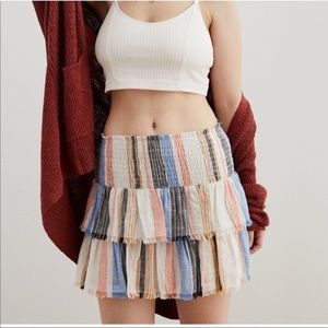 Aerie tiered skirt